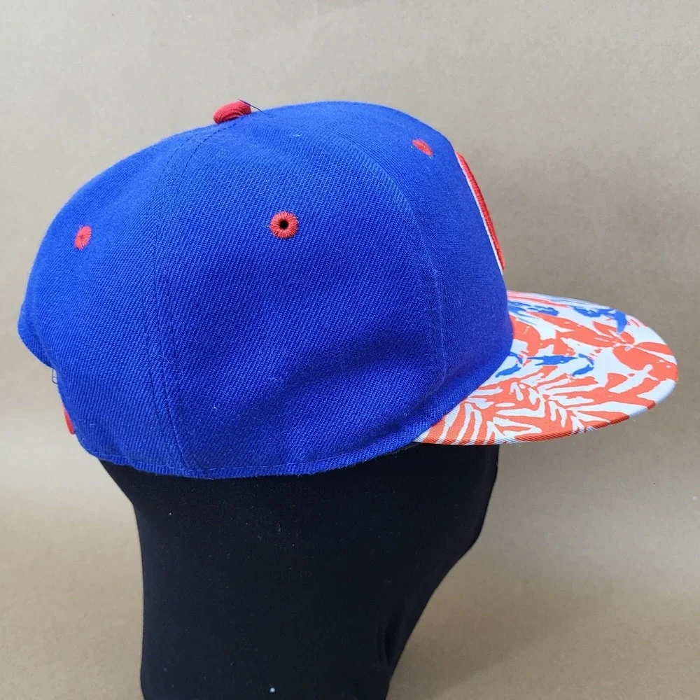 New Era Chicago Cubs 9Fifty Snapbkack Hat Hawaiian Floral Red Blue Original Fit